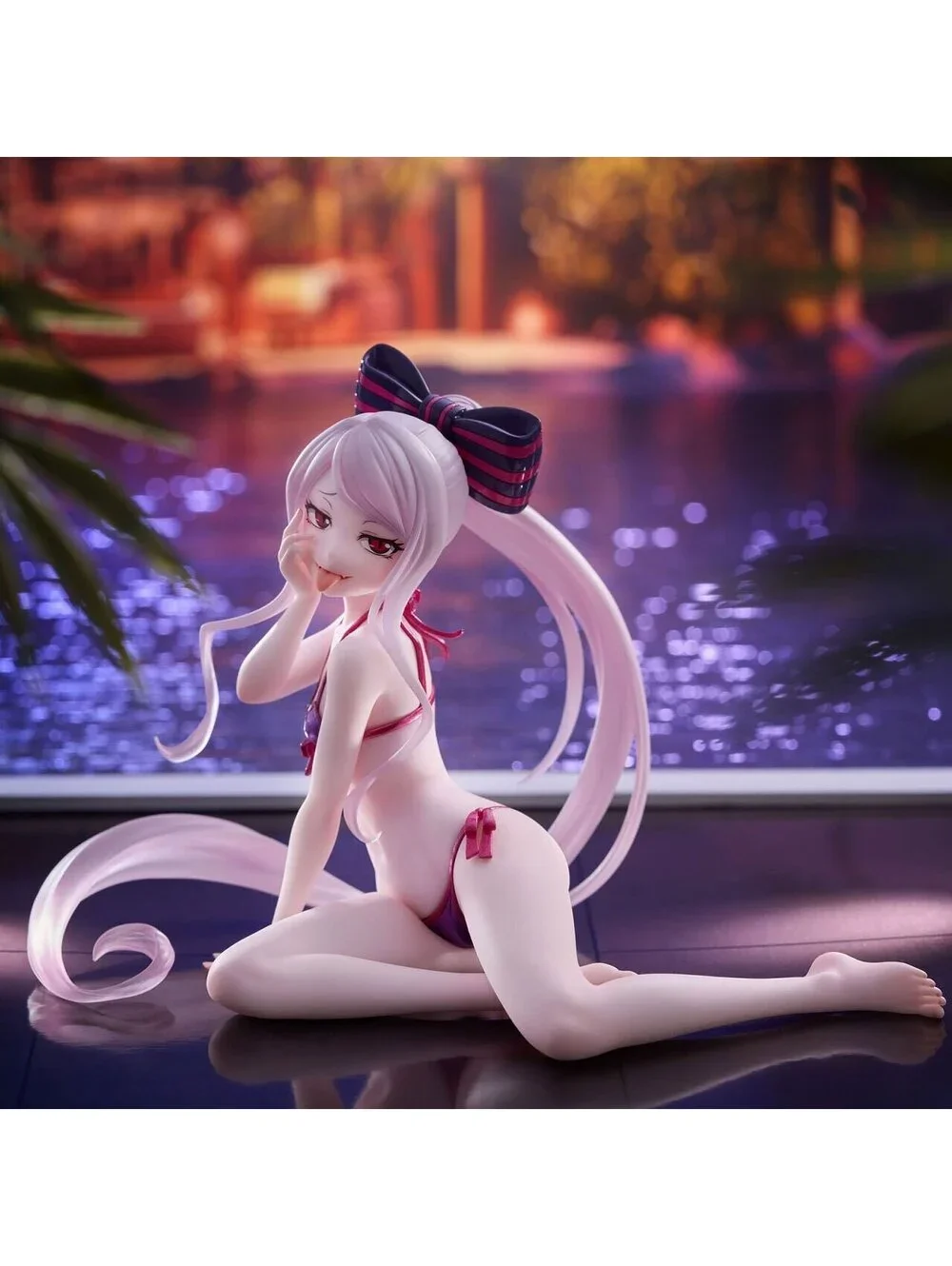 TAITO Overlord Desktop Cute Figure Shalltear Bloodfallen Swimsuit Ver. Renewal